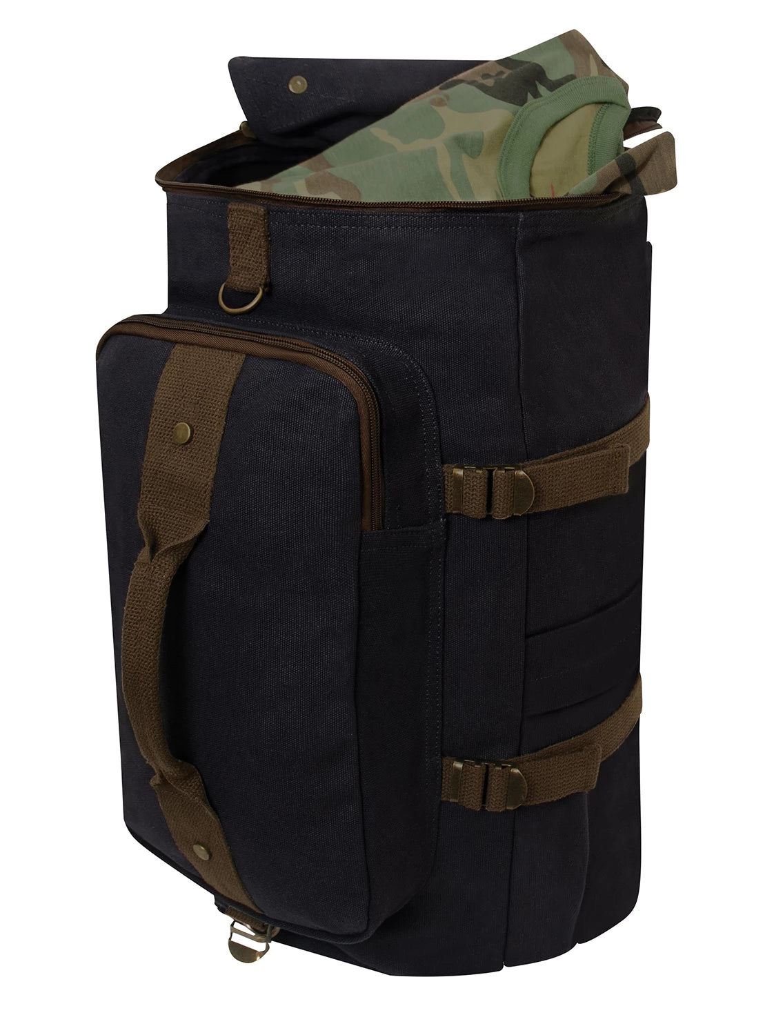 Rothco Convertible Canvas Duffle / Backpack - 19 Inches - Rothco 2516