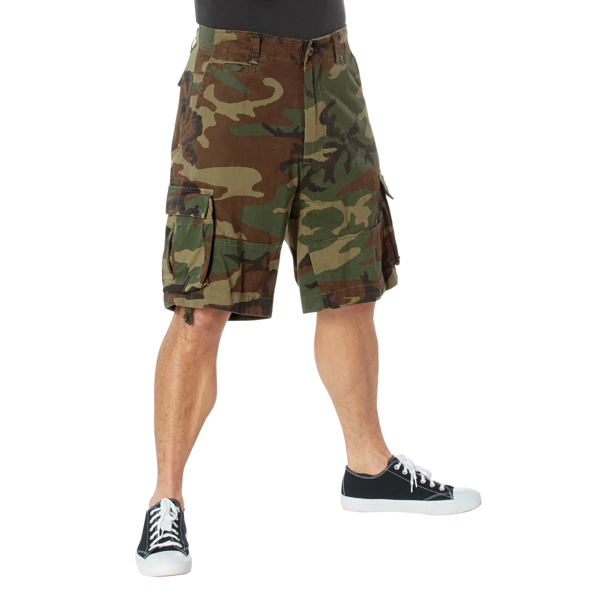 Rothco Vintage Infantry Utility Cargo Shorts - Rothco 2540-WC-XS