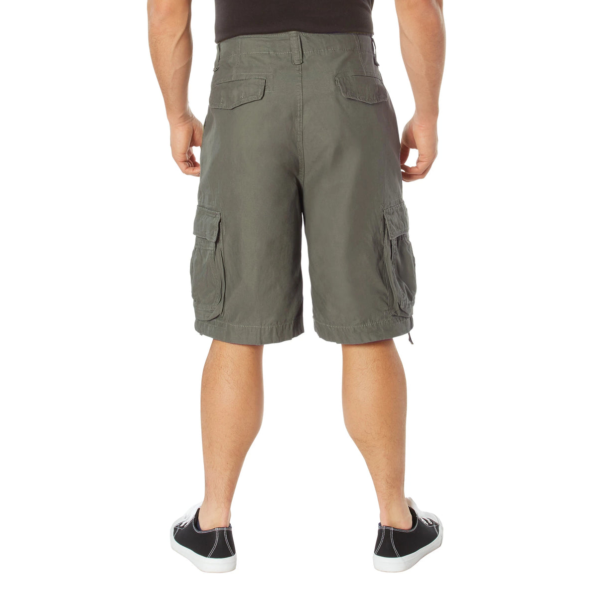 Rothco Vintage Infantry Utility Cargo Shorts - Rothco 2544-OD-M