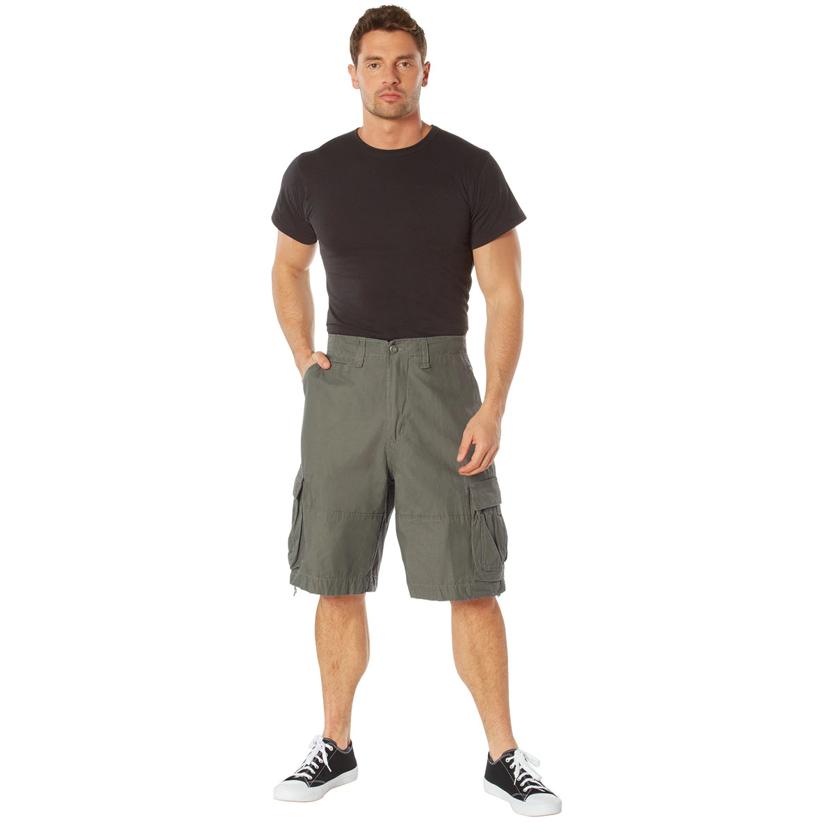 Rothco Vintage Infantry Utility Cargo Shorts - Rothco 2545