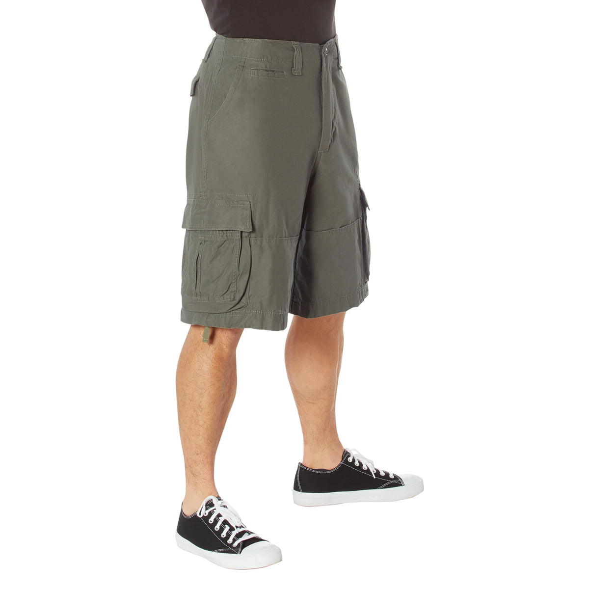 Rothco Vintage Infantry Utility Cargo Shorts - Rothco 2544-OD-S