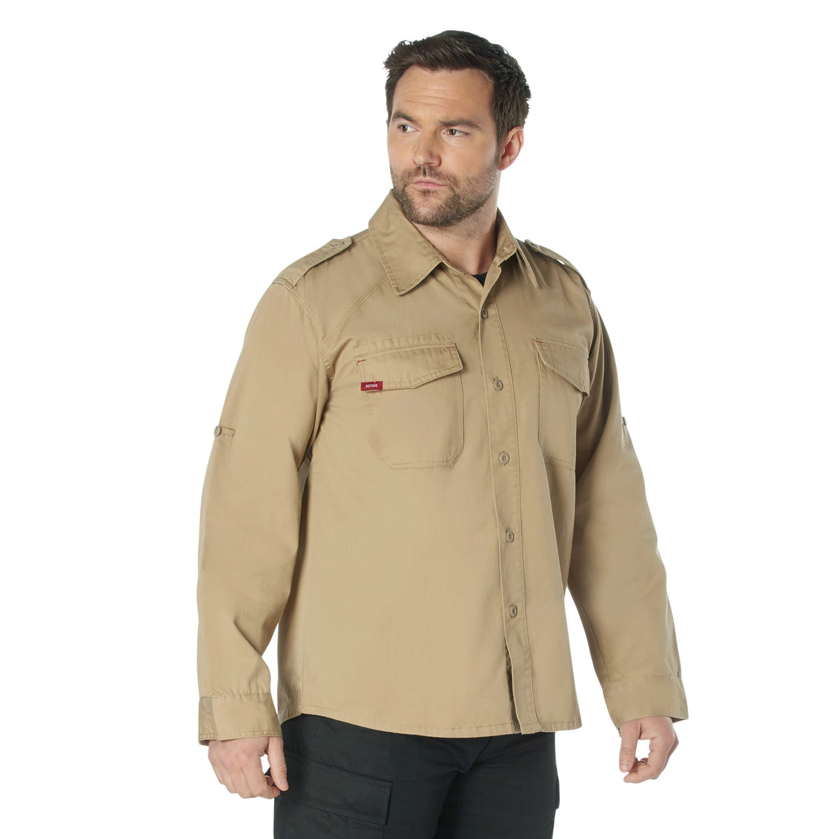 Rothco Vintage Fatigue Shirt - Rothco 2556-KH-S