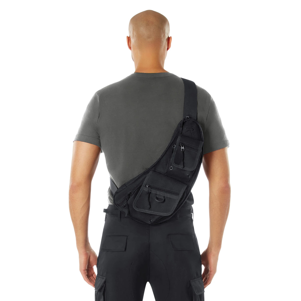 Rothco Tactical Crossbody Bag - Rothco 25980-BLACK