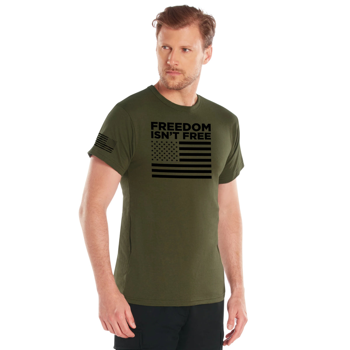 Rothco Freedom Isn't Free Flag T-Shirt - Rothco 27080-XLRG