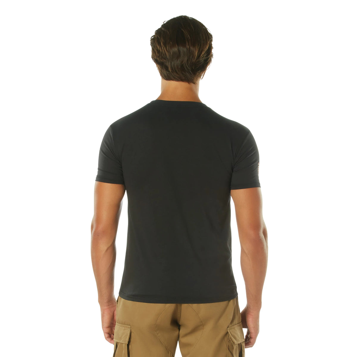 Rothco Distressed US Flag Athletic Fit T-Shirt - Rothco 2713-RWB-S
