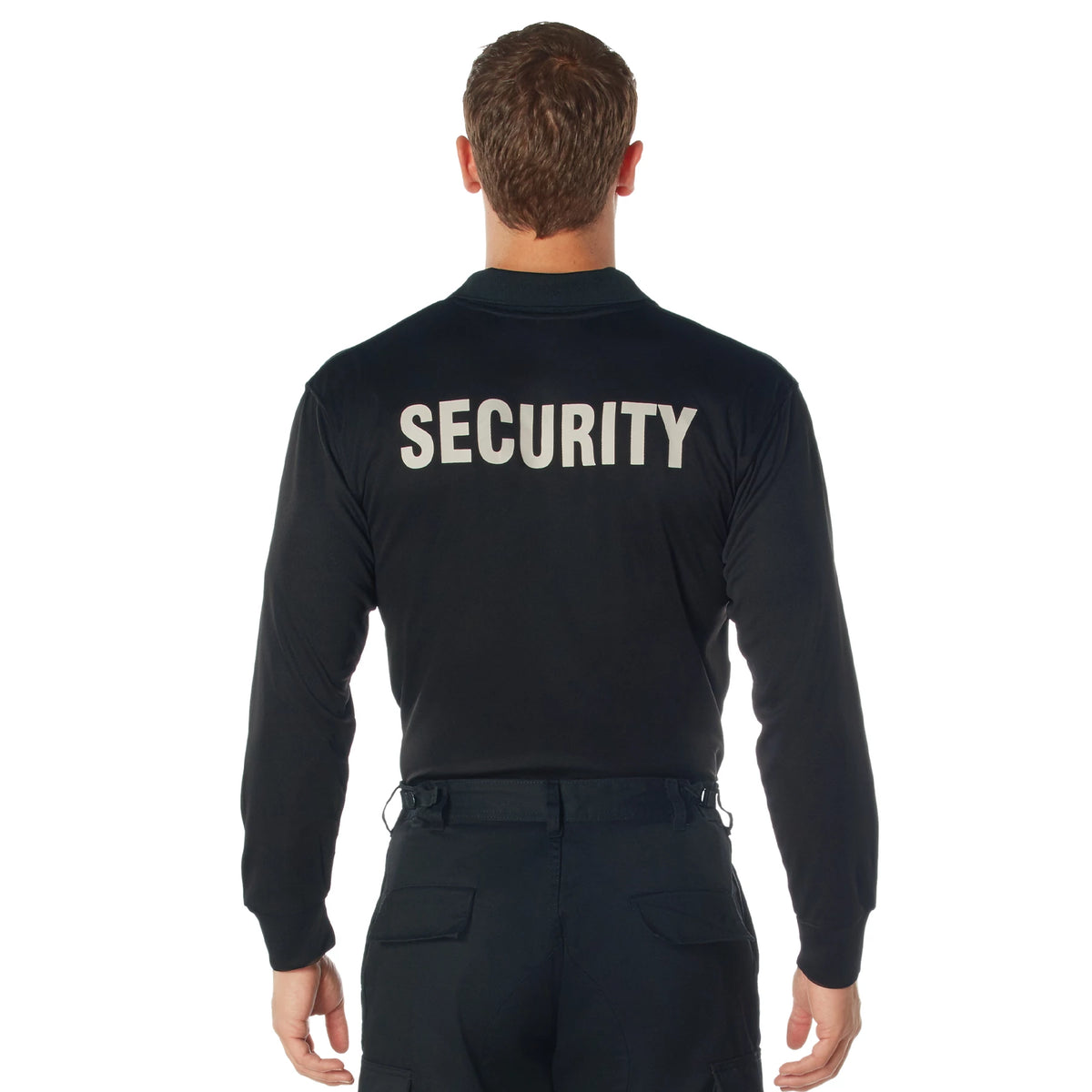 Rothco Moisture Wicking Long Sleeve Security Polo - Rothco 27019