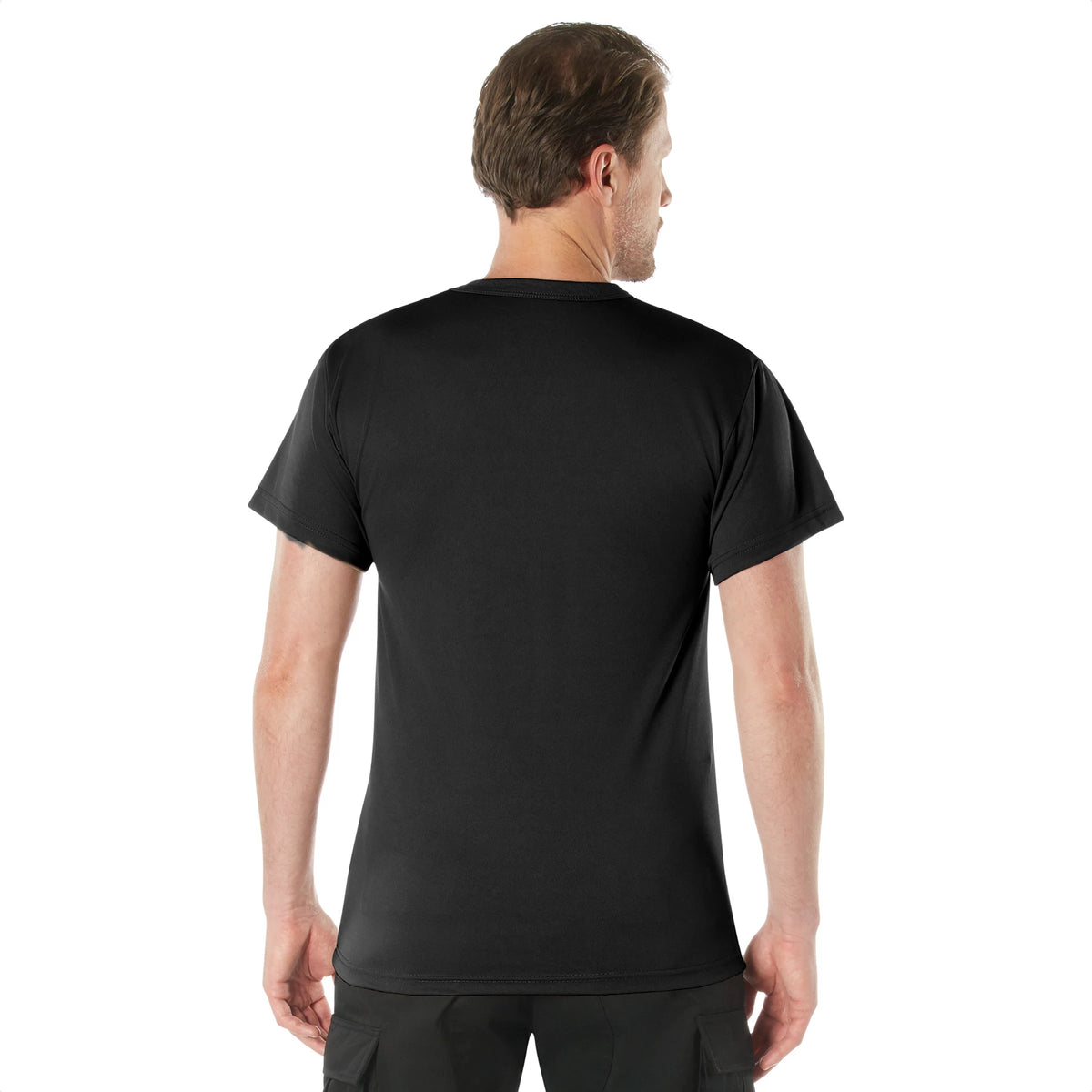 Rothco Quick Dry Moisture Wicking T-Shirt - Rothco 2735-BK-S