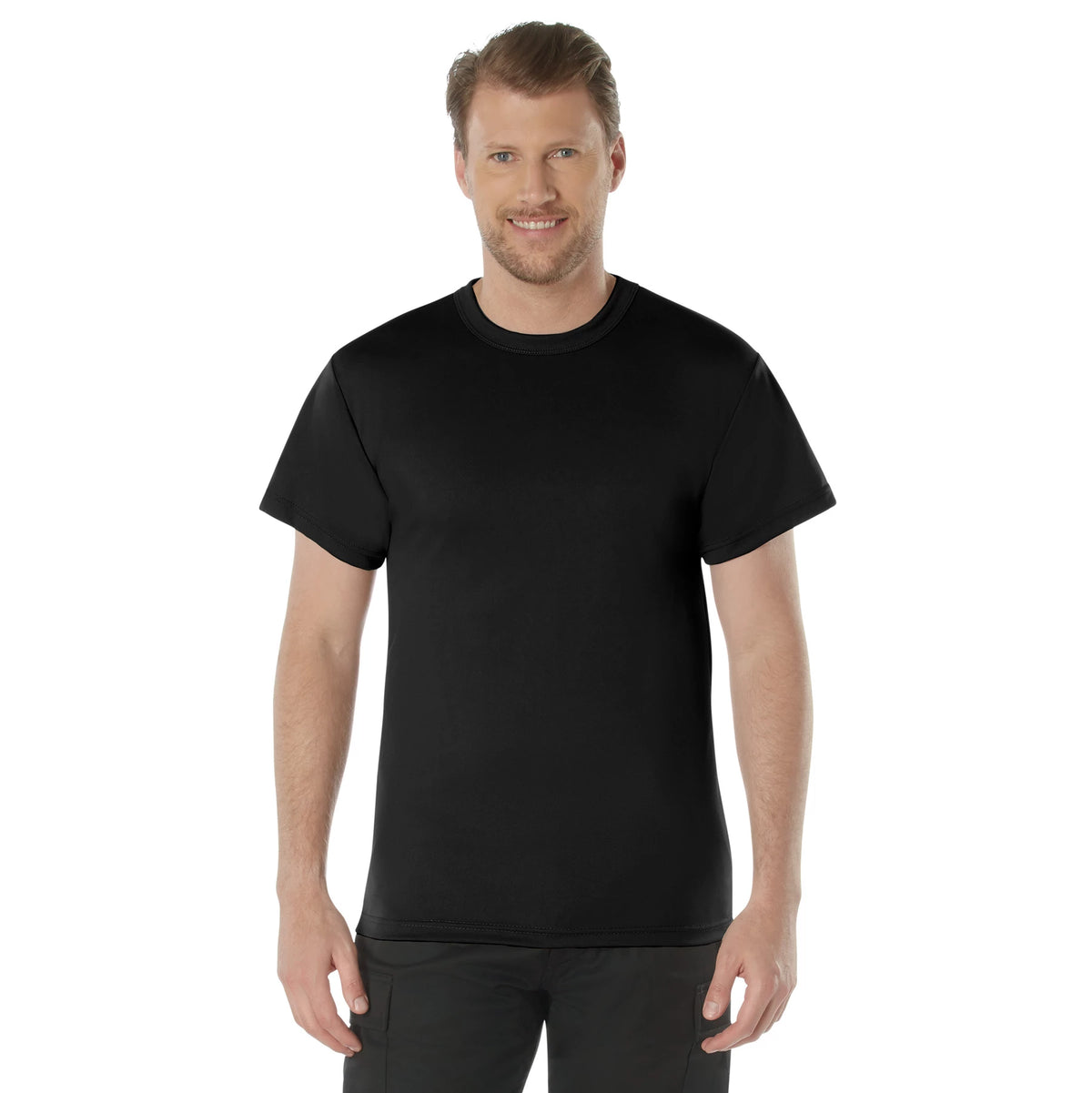 Rothco Quick Dry Moisture Wicking T-Shirt - Rothco 2735-BK-S