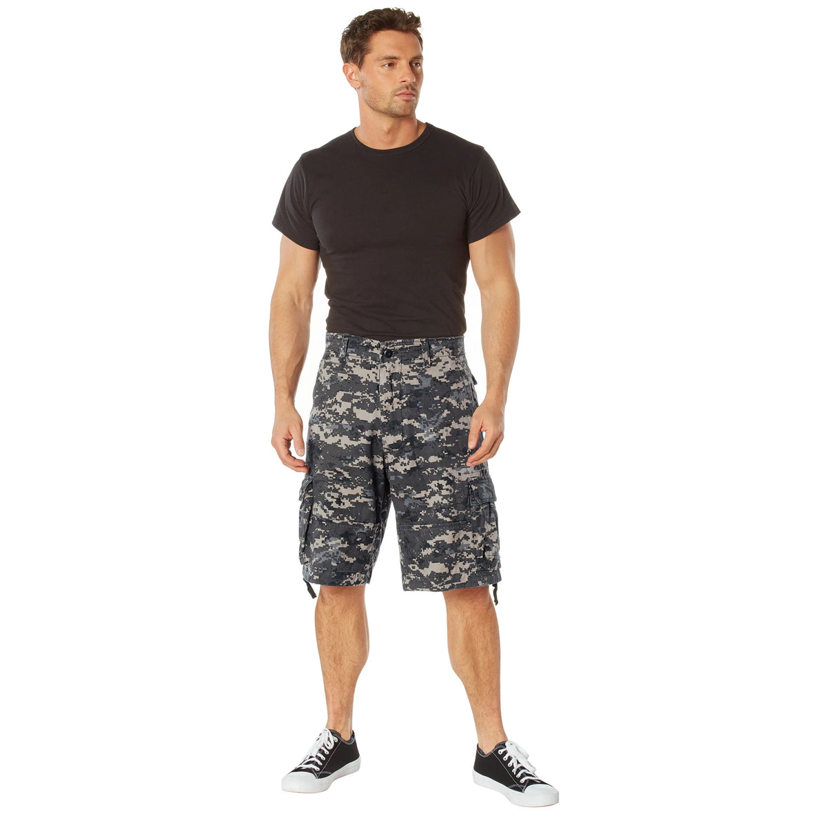 Rothco Vintage Infantry Utility Cargo Shorts - Rothco 2770-SUD-XS