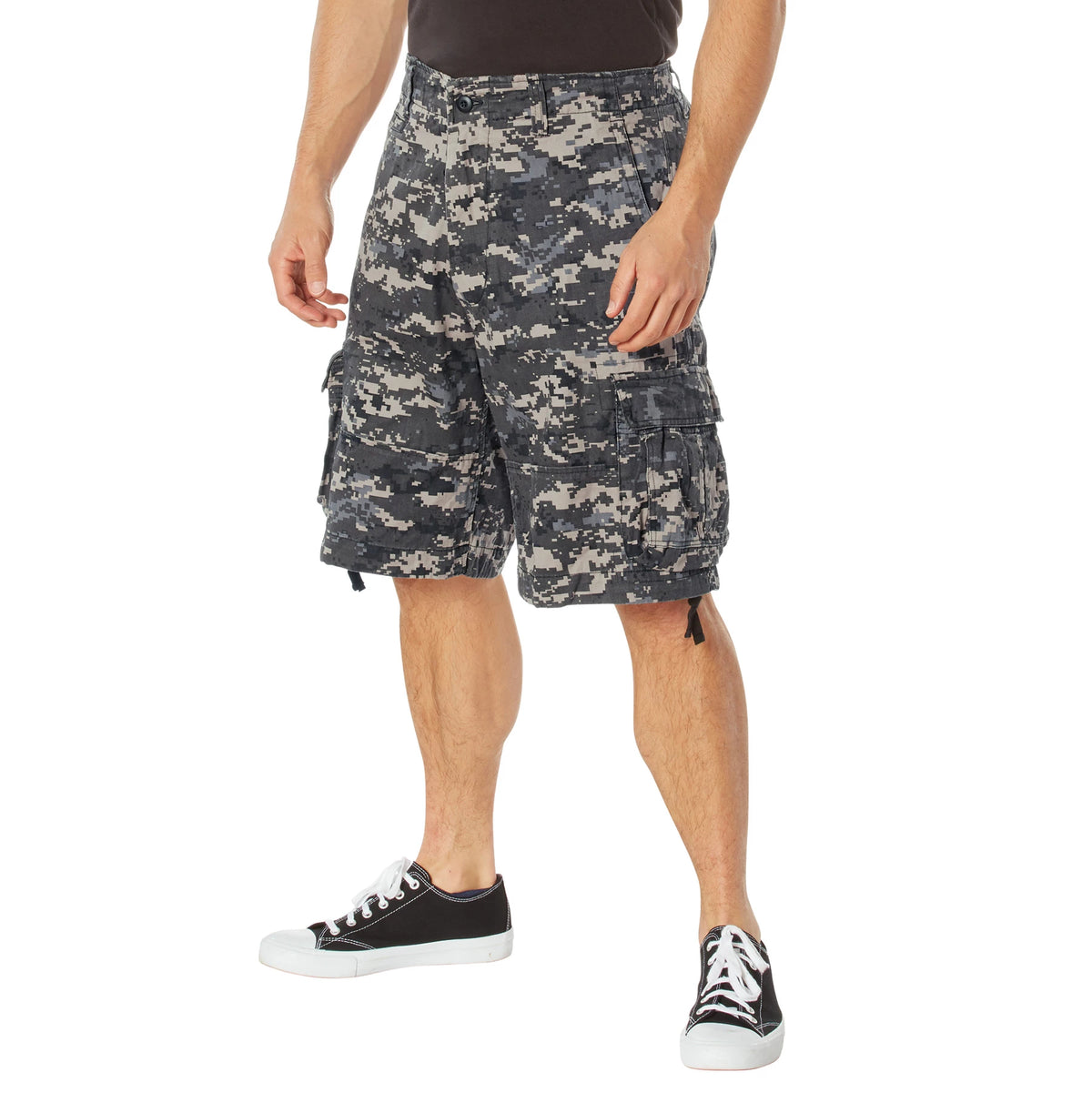 Rothco Vintage Infantry Utility Cargo Shorts - Rothco 2770-SUD-S