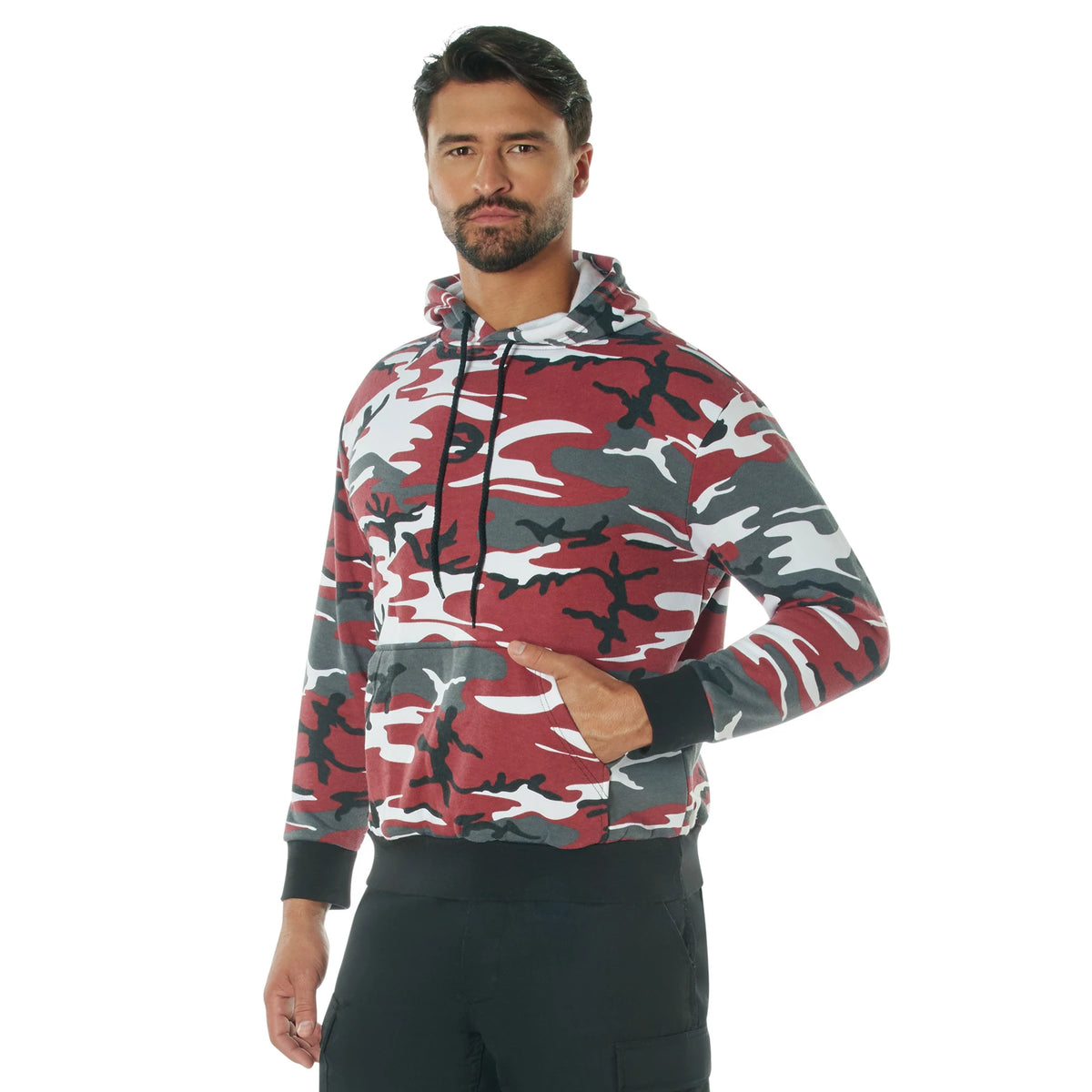 Rothco Camo Pullover Hooded Sweatshirt - Rothco 2790-RC-S