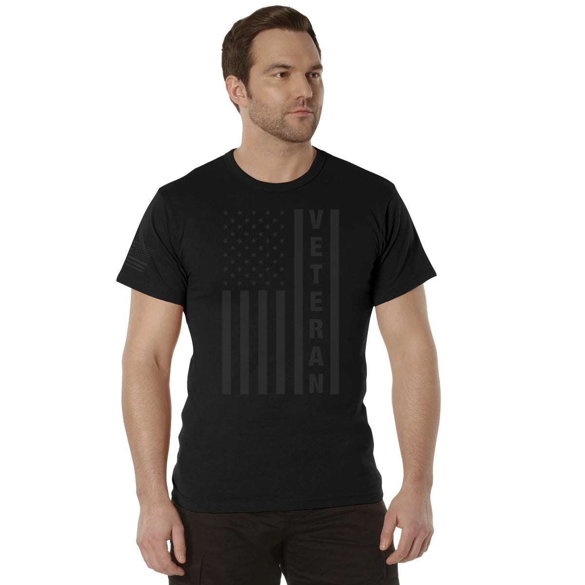 Rothco Veteran Flag T-Shirt - Rothco 27930-SML