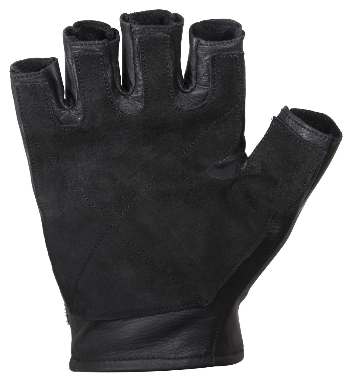 Rothco Fingerless Padded Tactical Gloves - Rothco 2817-BK-S