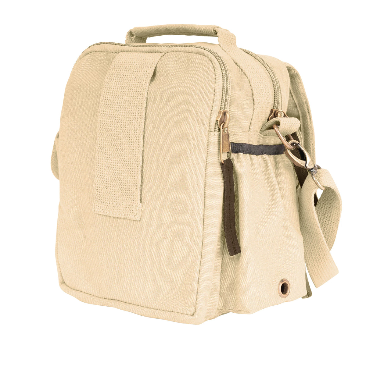 Rothco Vintage Canvas & Leather Travel Shoulder Bag - Rothco 28360