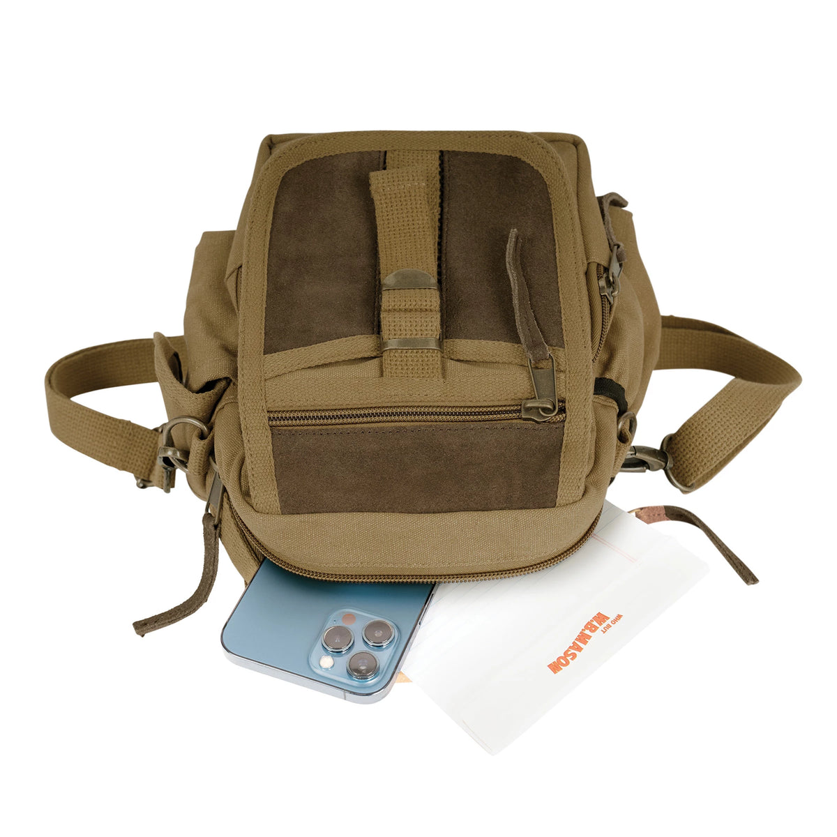 Rothco Vintage Canvas & Leather Travel Shoulder Bag - Rothco 28361