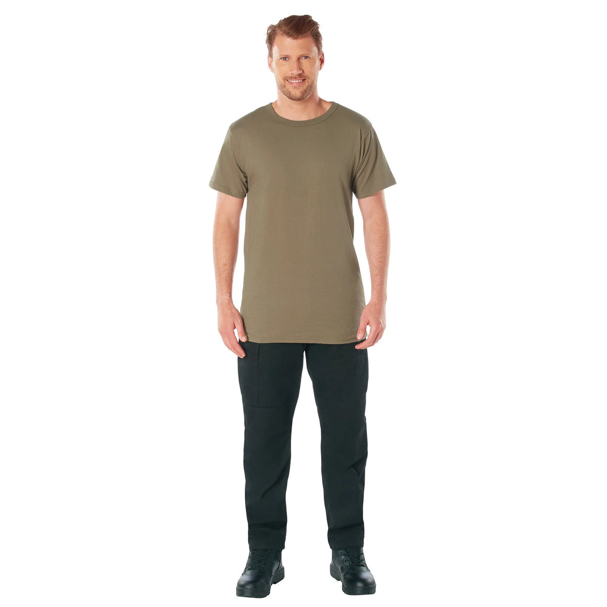 Rothco Solid Color 100% Cotton T-Shirt - Rothco 2934-SML