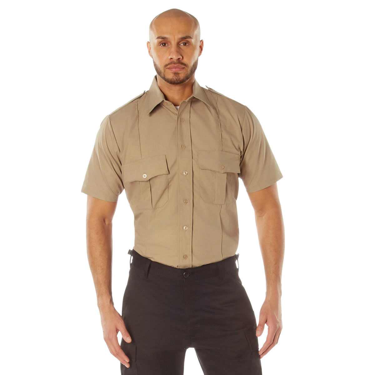 Rothco Short Sleeve Uniform Shirt - Rothco 30035-KH-S