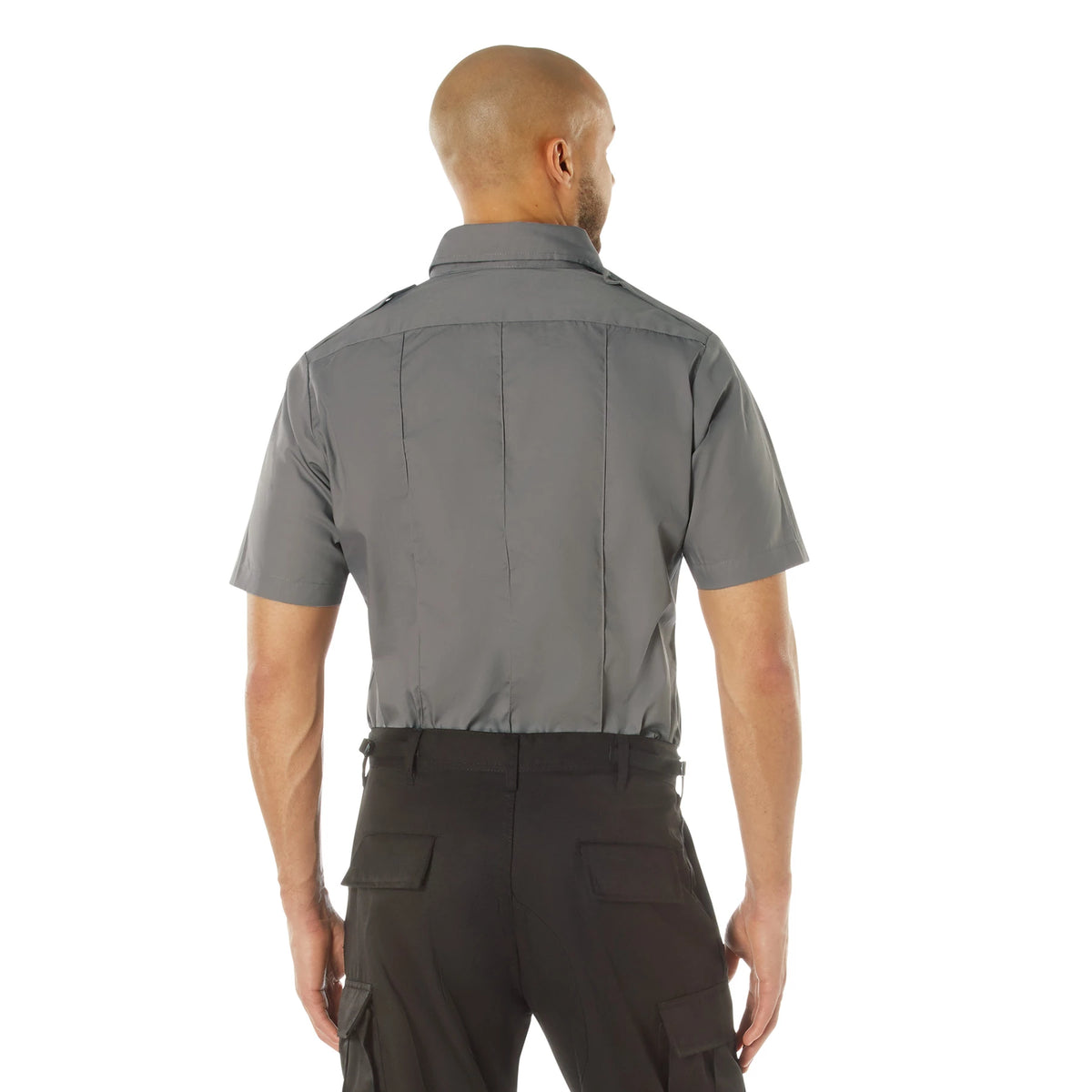 Rothco Short Sleeve Uniform Shirt - Rothco 30045-GY-S