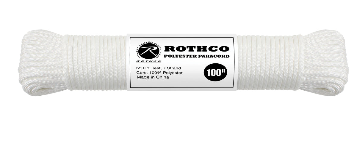 Rothco 550lb Type III Polyester Paracord - Rothco 30811