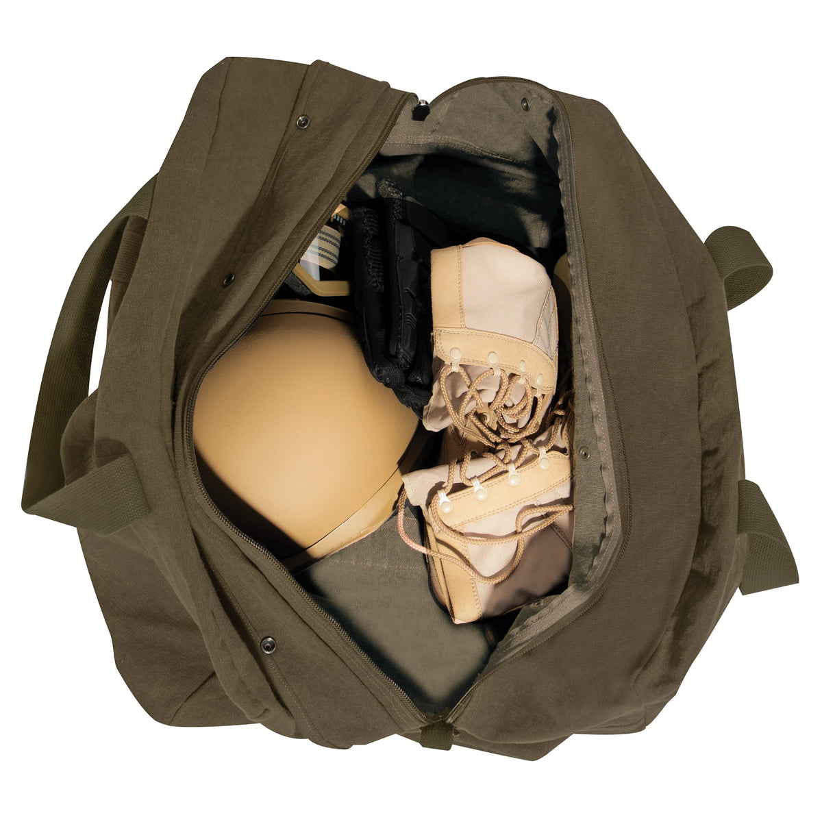 Rothco Canvas Parachute Cargo Bag - Rothco 3123-OD