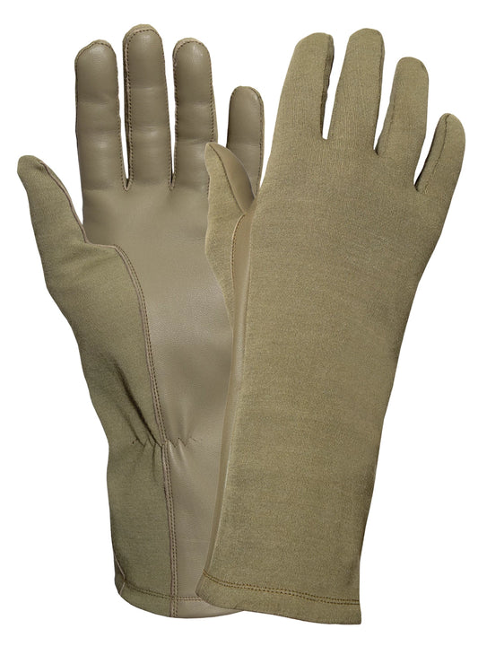 Rothco G.I. Type Flame & Heat Resistant Flight Gloves - Rothco 3177-7