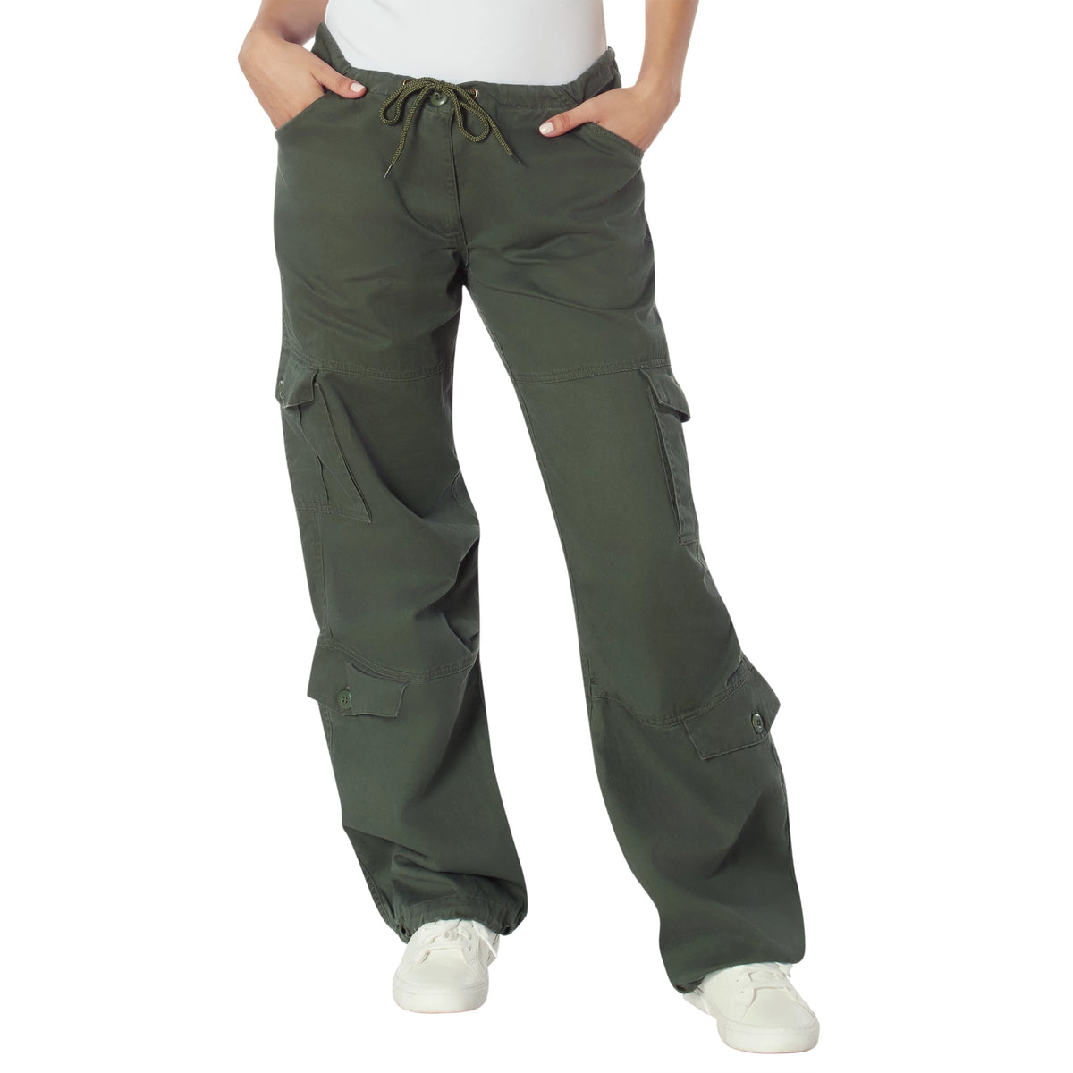 Rothco Womens Vintage Paratrooper Fatigue Pants - Rothco 3186-OD-XXS