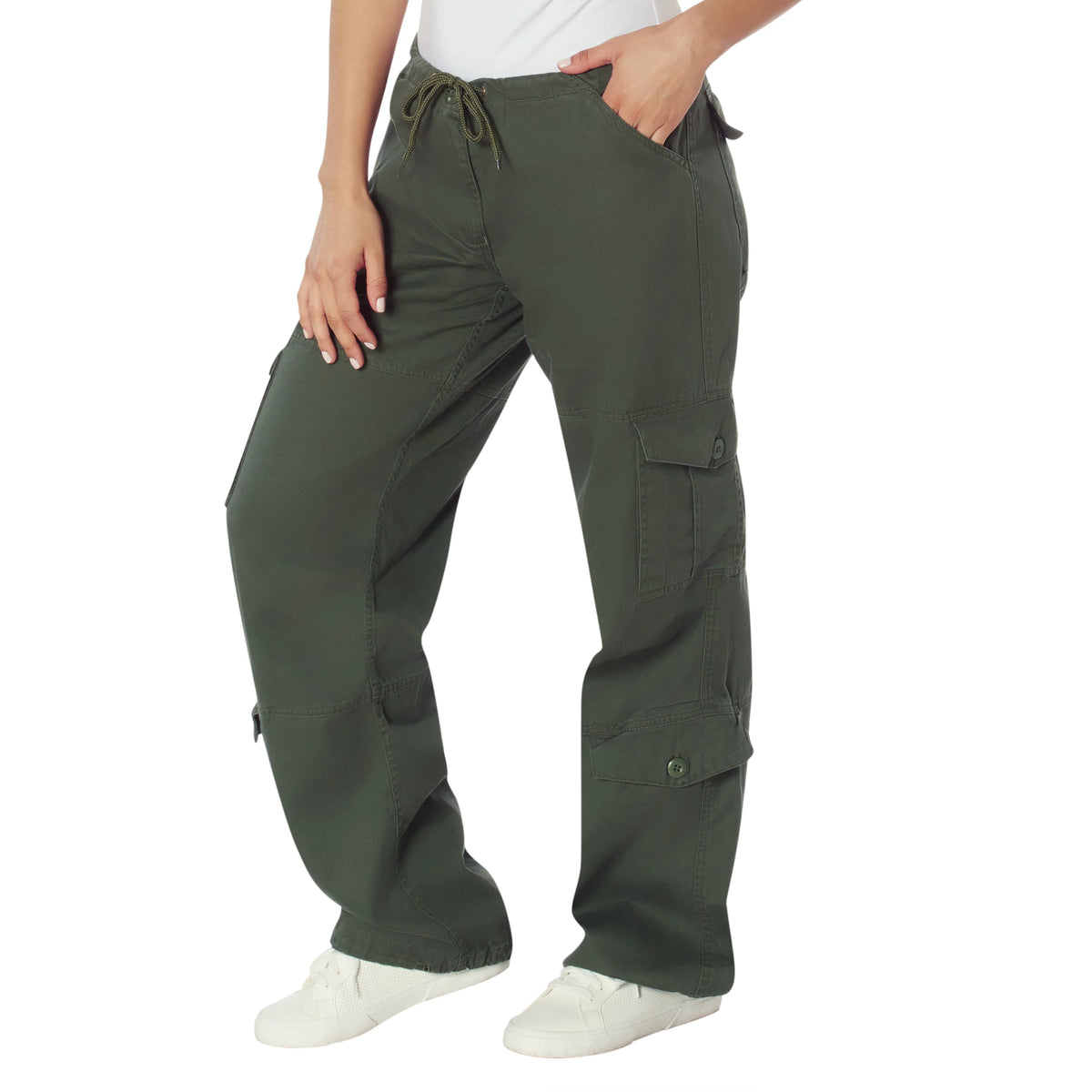 Rothco Womens Vintage Paratrooper Fatigue Pants - Rothco 3186-OD-XXS