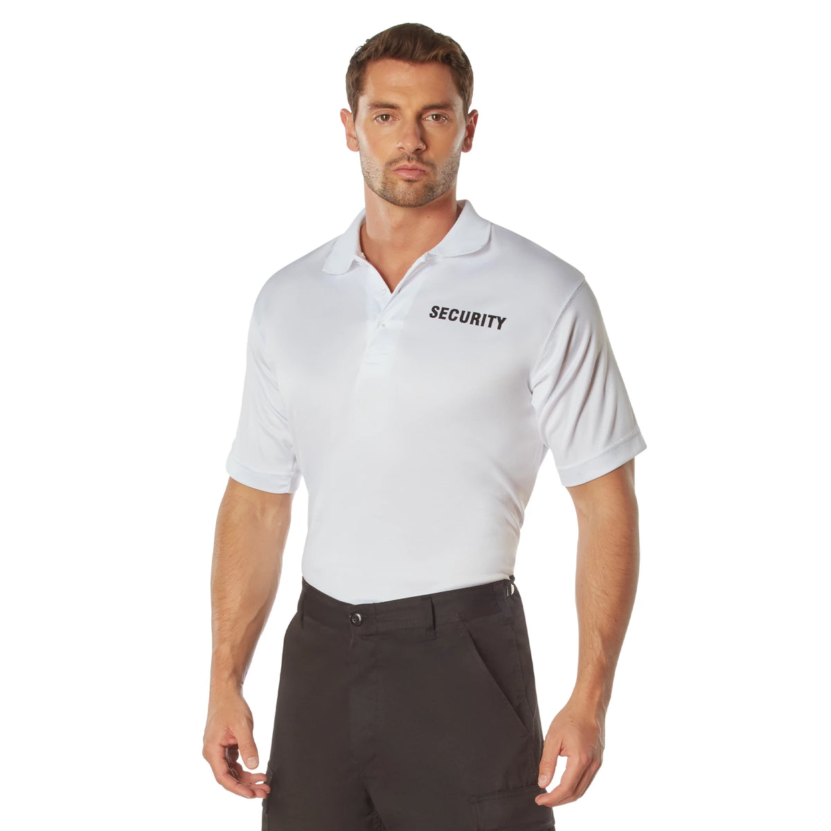 Rothco Moisture Wicking Security Polo Shirt - Rothco 3211-SML