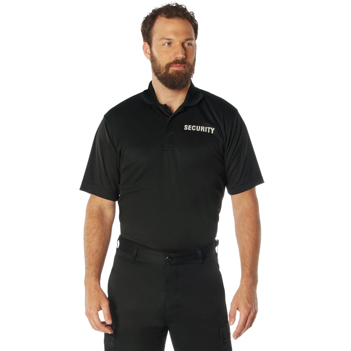 Rothco Moisture Wicking Security Polo Shirt - Rothco 3216-S