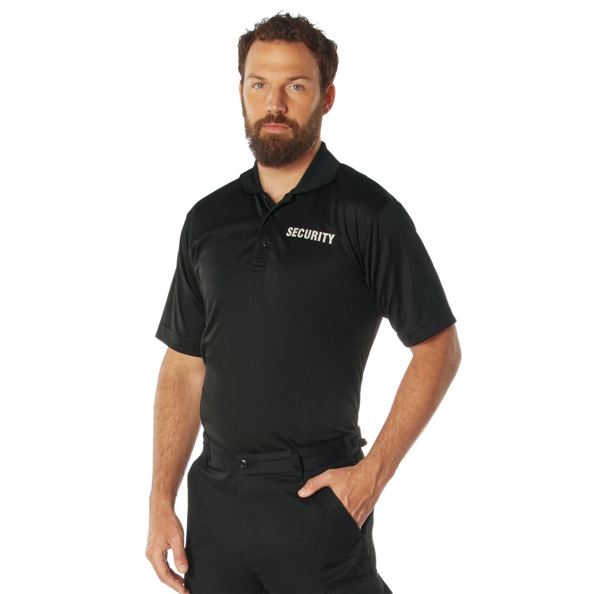 Rothco Moisture Wicking Security Polo Shirt - Rothco 3216-S