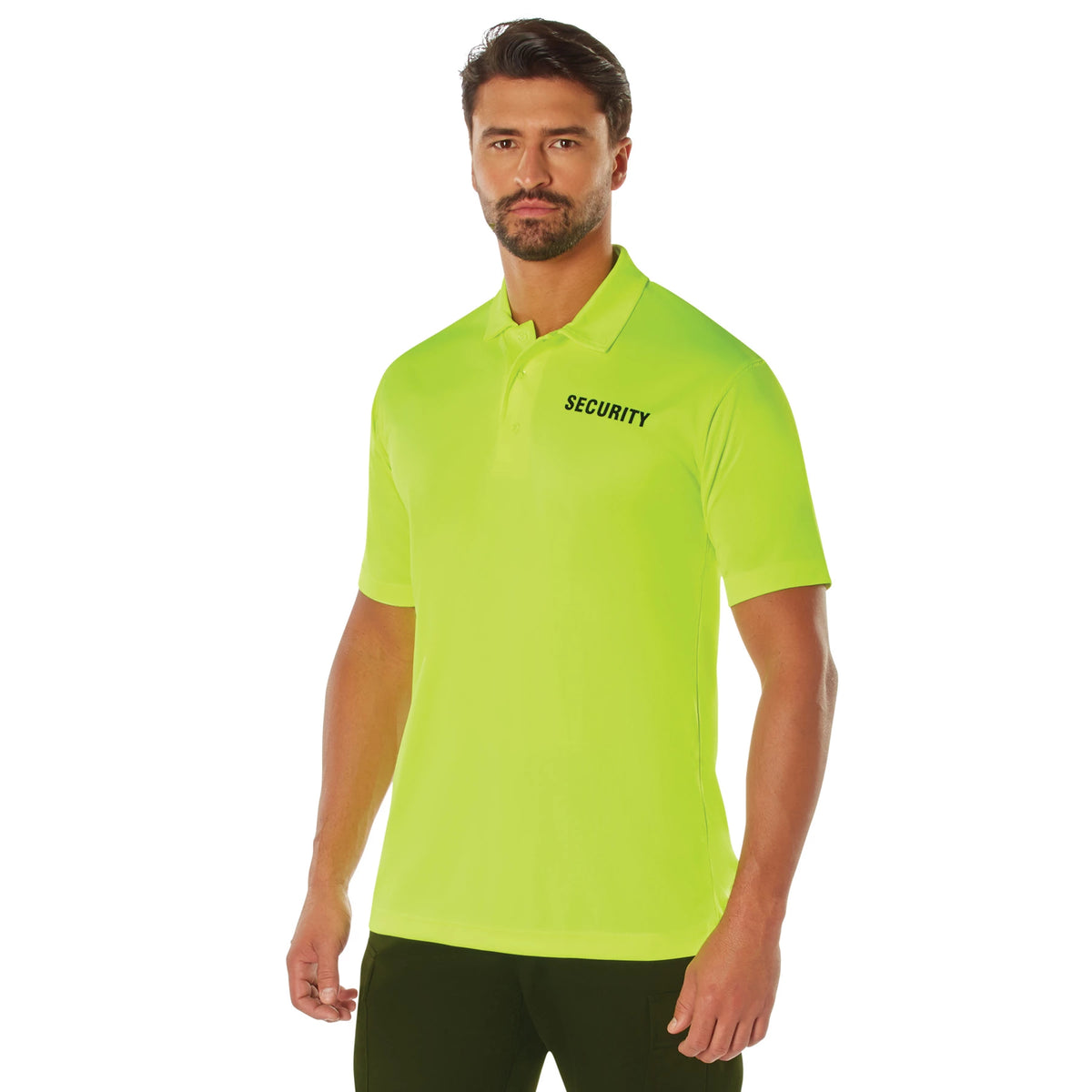Rothco Moisture Wicking Security Polo Shirt - Rothco 32170-SML