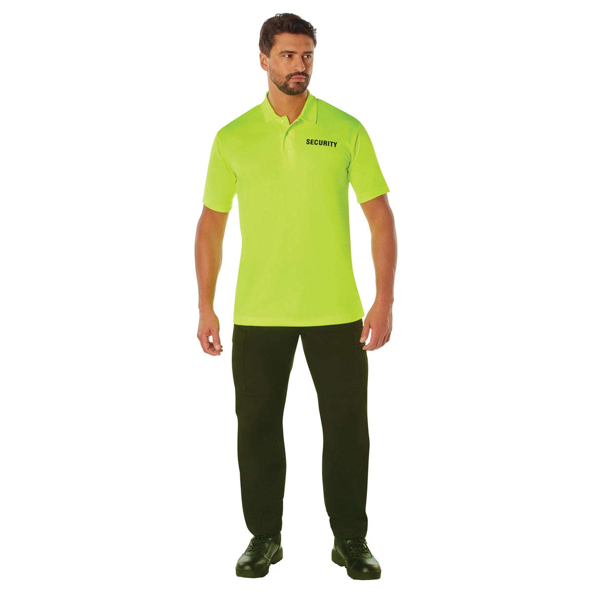 Rothco Moisture Wicking Security Polo Shirt - Rothco 32170-SML
