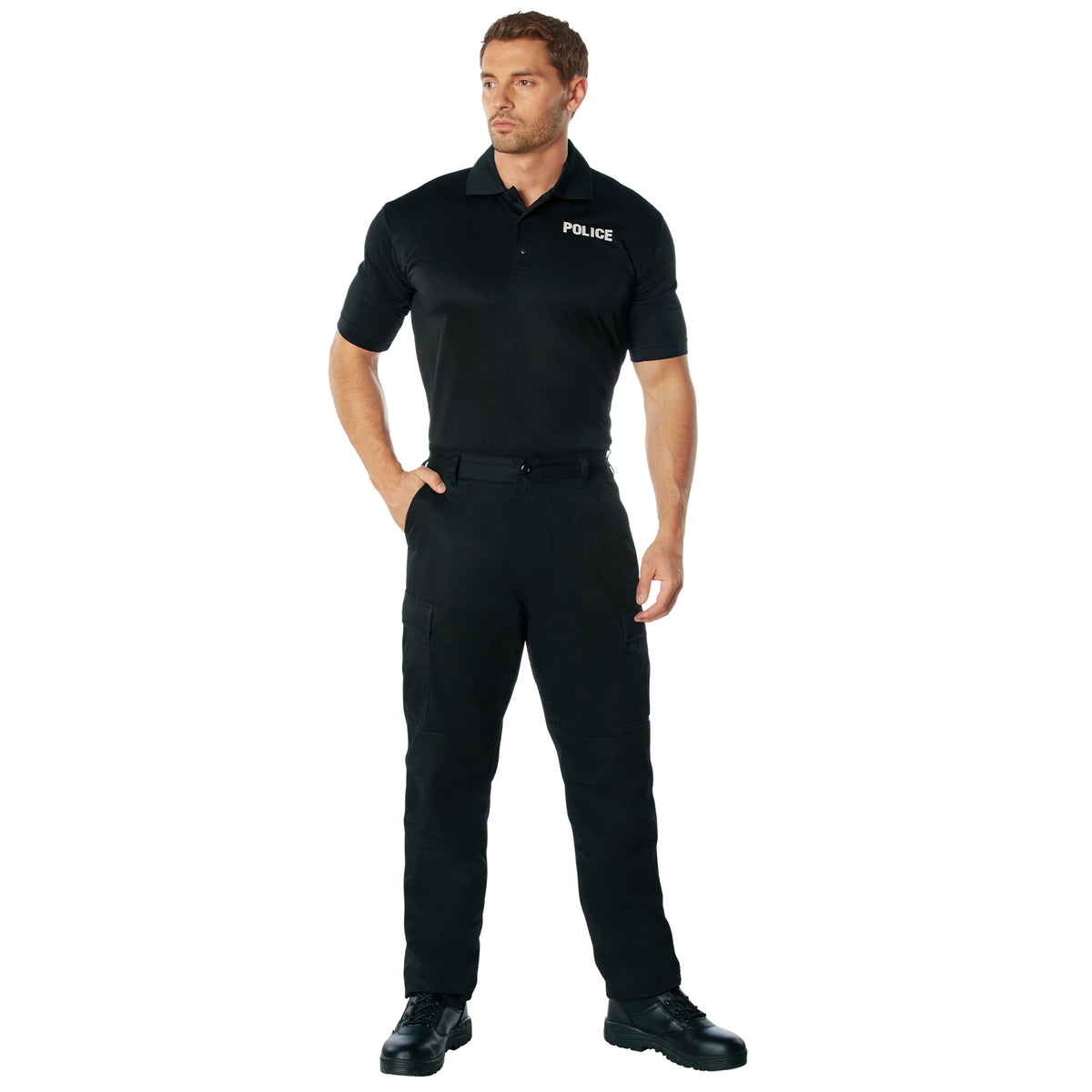 Rothco Moisture Wicking Police Polo Shirt - Rothco 3282-S