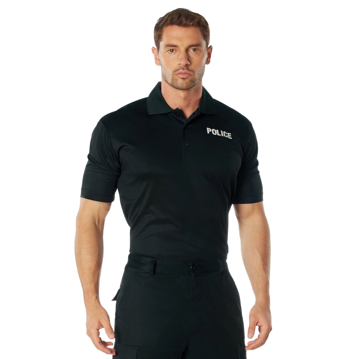 Rothco Moisture Wicking Police Polo Shirt - Rothco 3282-S