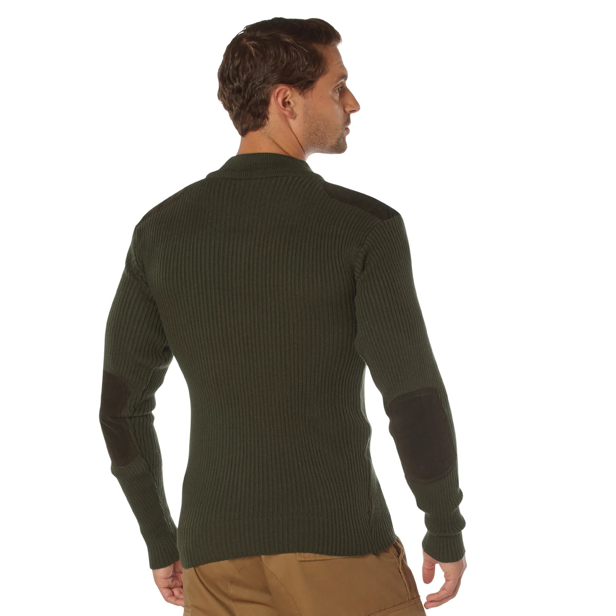 Rothco Quarter Zip Acrylic Commando Sweater - Rothco 3372