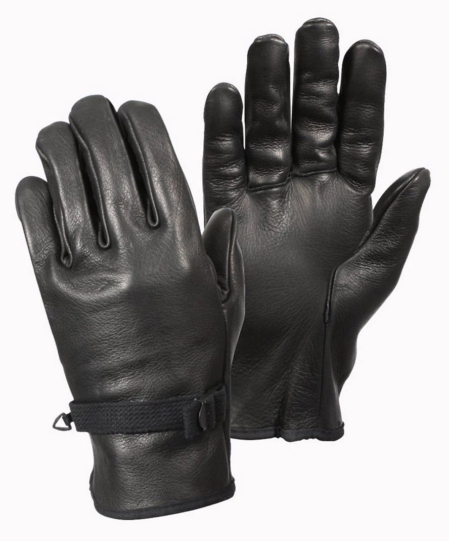 Rothco D3-A Type Leather Gloves - Rothco 3383-BK-2