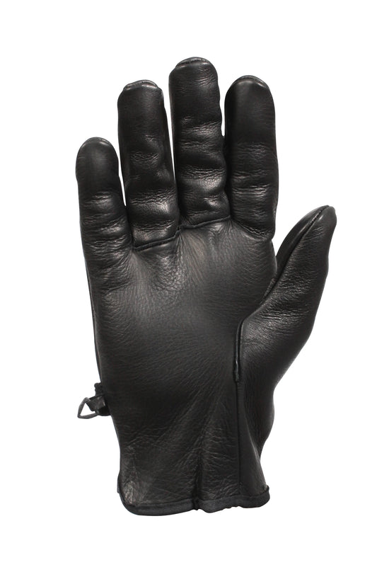 Rothco D3-A Type Leather Gloves - Rothco 3383-BK-5