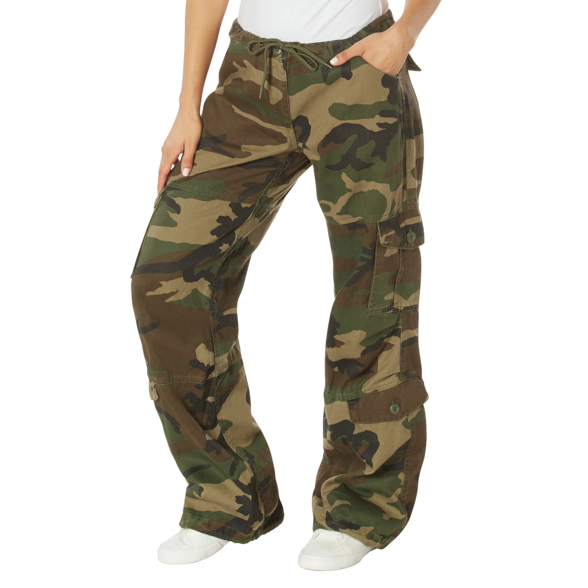 Rothco Womens Vintage Paratrooper Fatigue Pants - Rothco 3386-WC-XXS