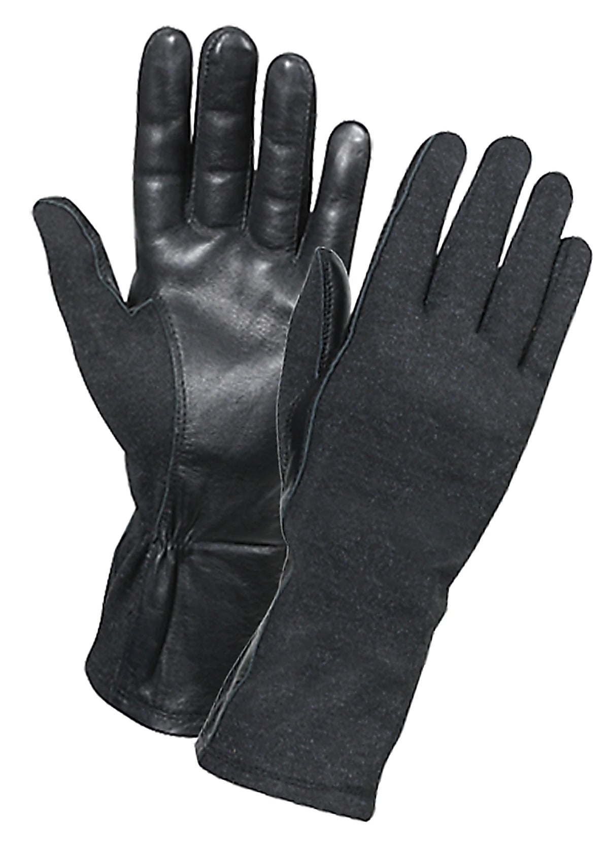 Rothco G.I. Type Flame & Heat Resistant Flight Gloves - Rothco 3457-BK-7