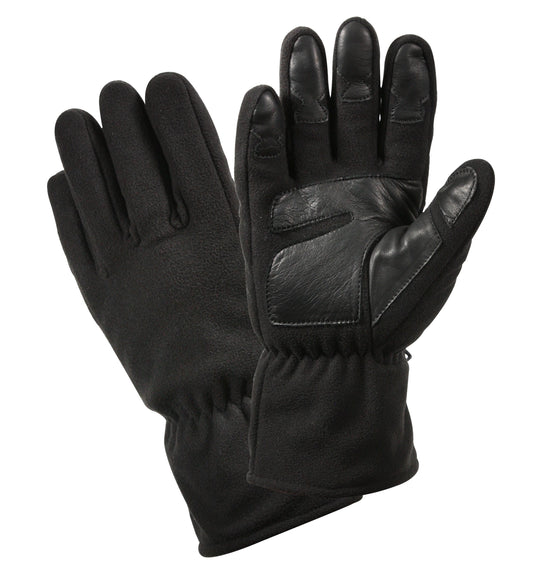 Rothco Micro Fleece All Weather Gloves - Rothco 3470-BK-S