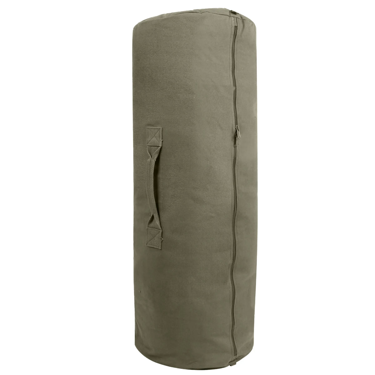 Rothco Canvas Duffle Bag with Side Zipper - Rothco 3478