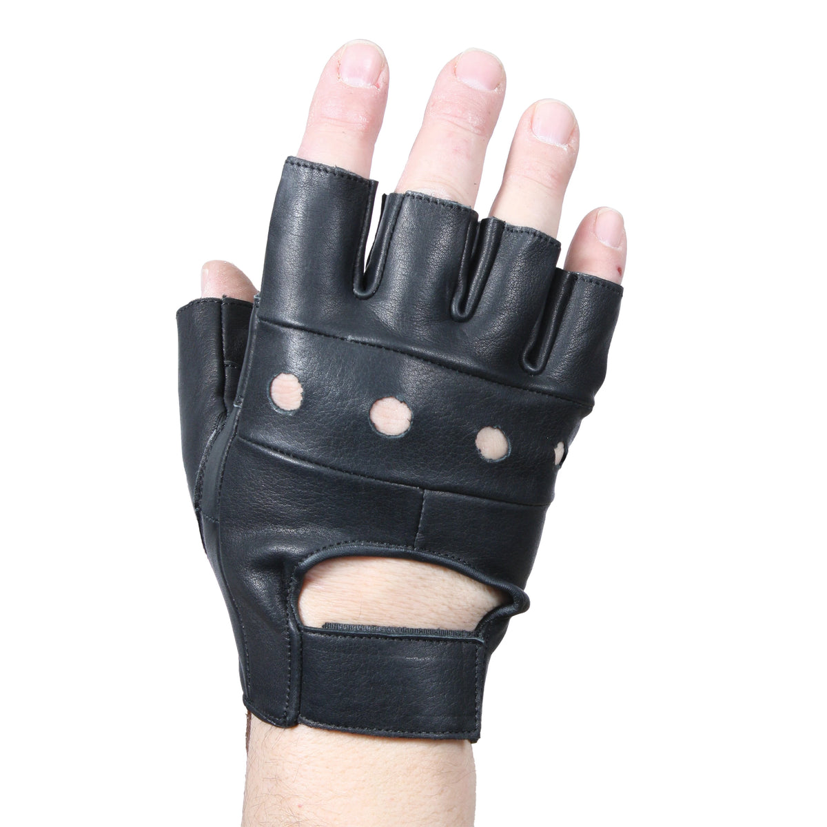 Rothco Fingerless Biker Gloves - Rothco 3498-XL