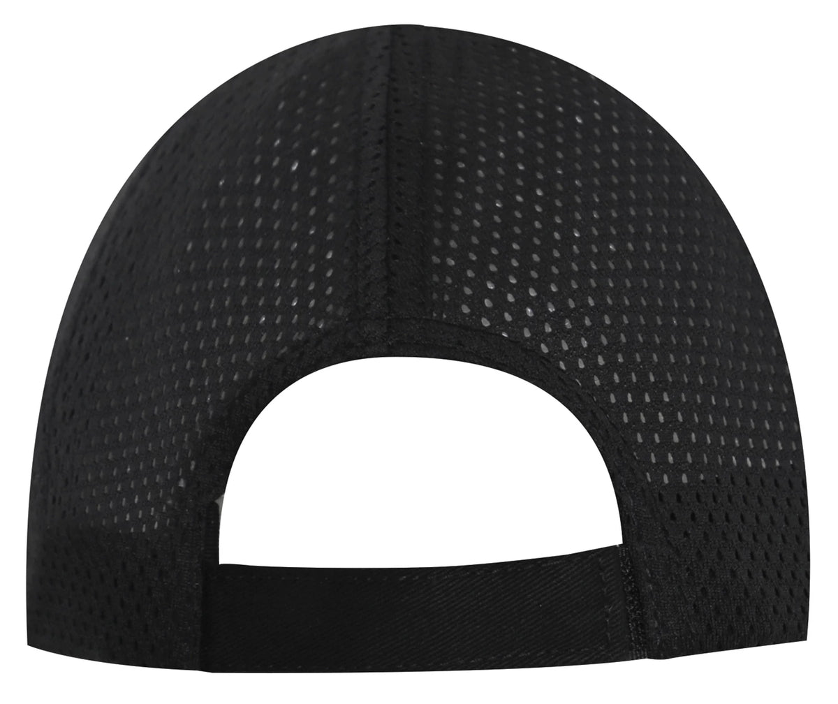 Rothco Security Mesh Back Tactical Cap - Black - Rothco 3517