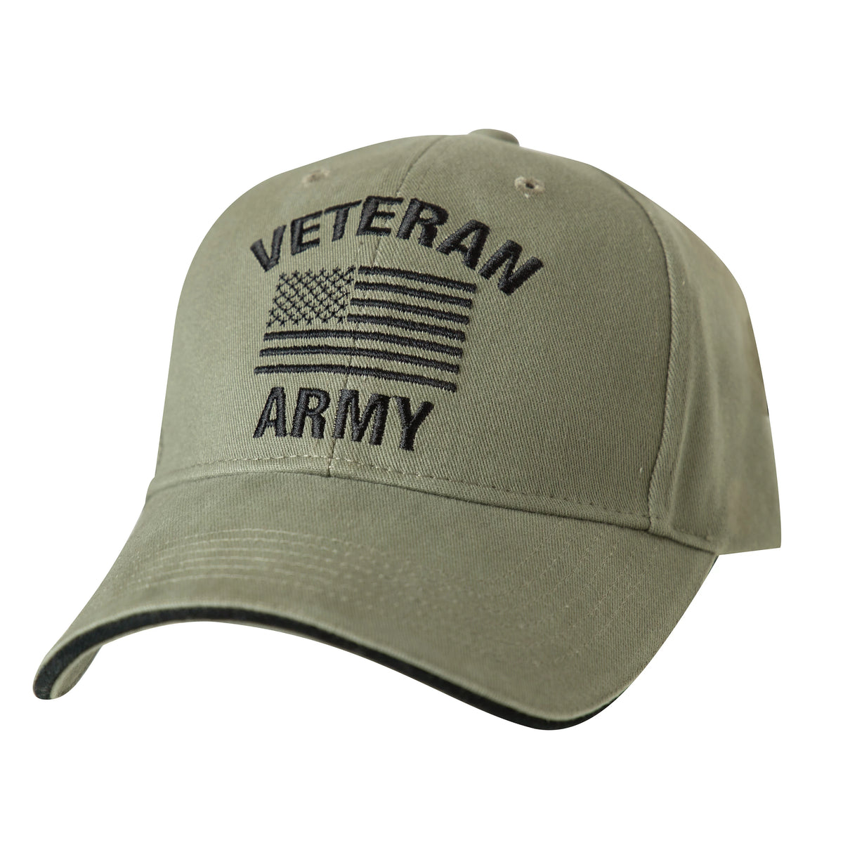 Rothco Vintage Low Profile Cap - Army Veteran - Rothco 3521