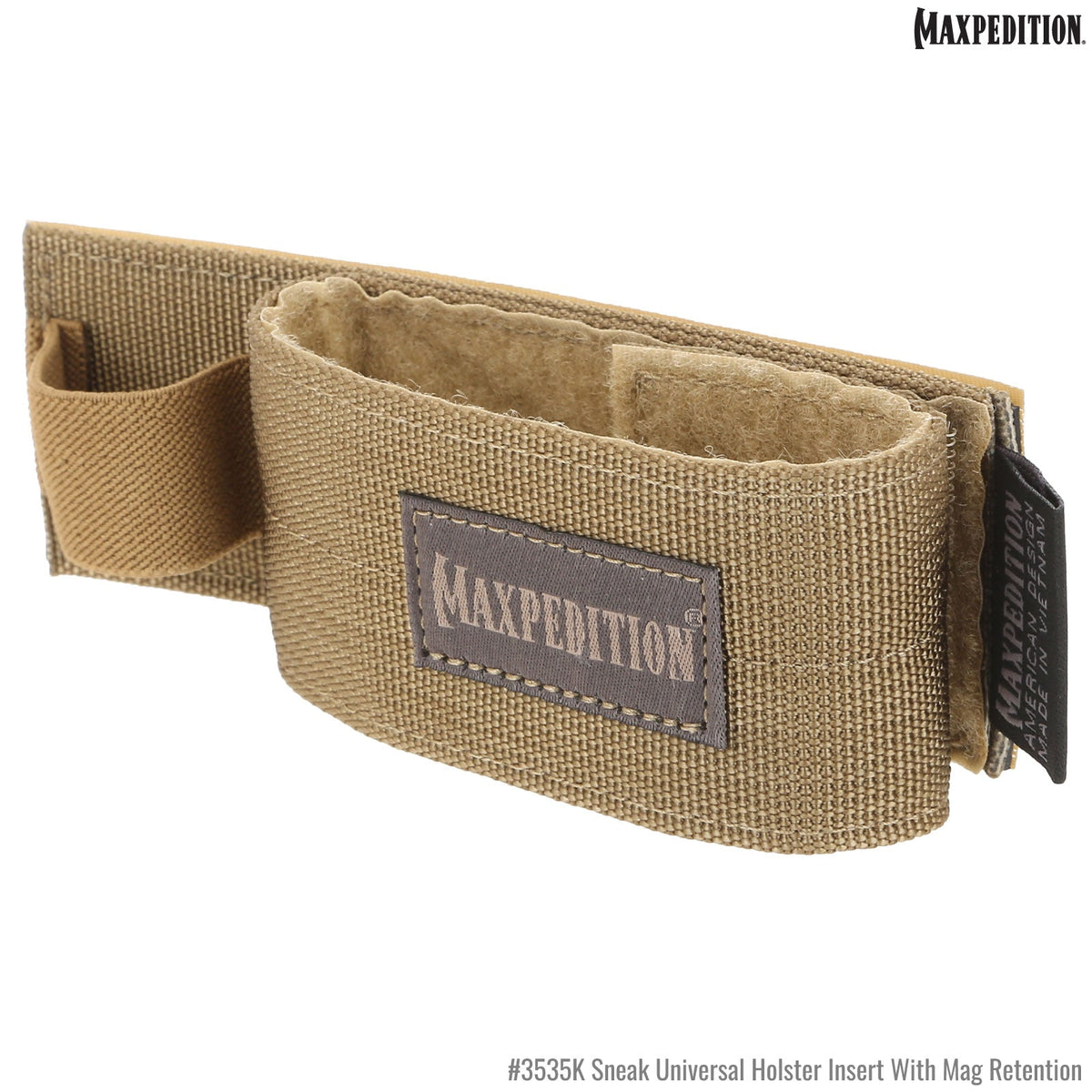 Maxpedition 3535 - Sneak Universal Holster Insert With Mag Retention