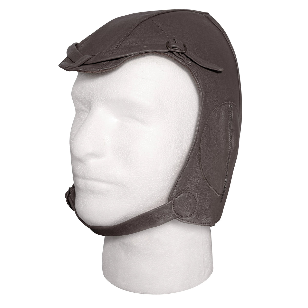 Rothco WWII Style Leather Pilot Helmet - Rothco 3569-BN-M-L