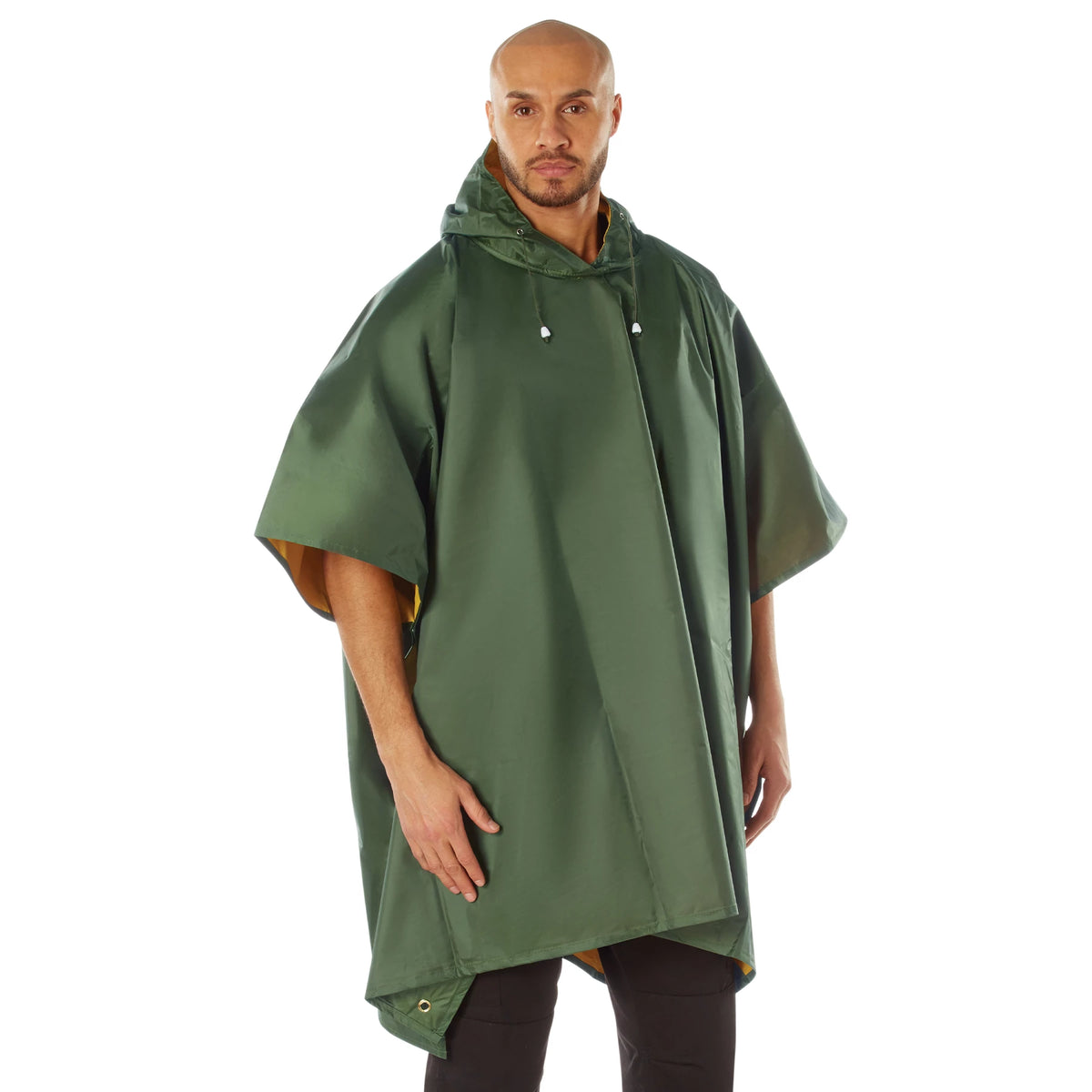 Rothco Reversible Rubberized Poncho - Rothco 3624