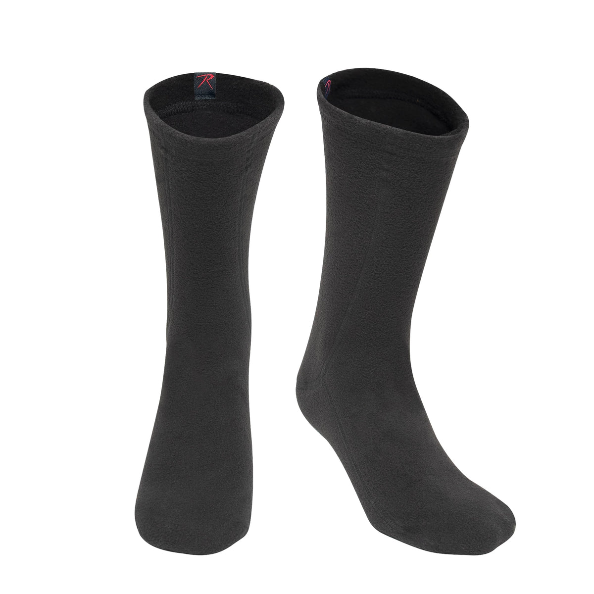 Rothco Polar Fleece Boot Liners - Rothco 3665-BLACK-XLRG