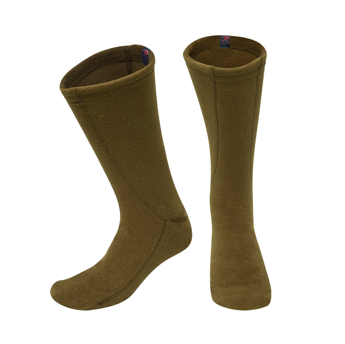 Rothco Polar Fleece Boot Liners - Rothco 3667-COYOTE-LRG