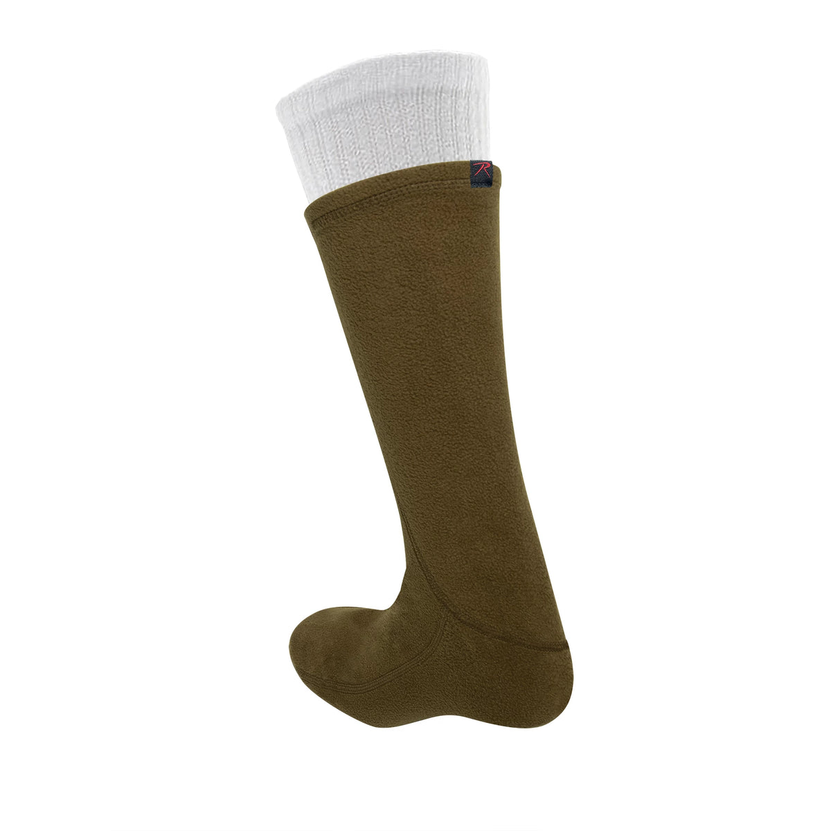 Rothco Polar Fleece Boot Liners - Rothco 3667-COYOTE-LRG